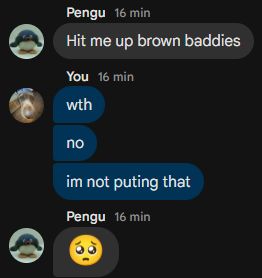 Words from Pengu
